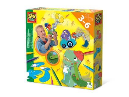 Dětské tvoření - dinosauři v pohybu