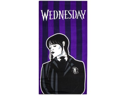 Ručník - osuška Wednesday: Postava (70 x 140 cm)