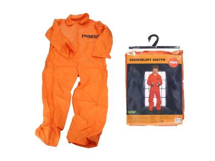 Set karneval - vězeň M 110-120 cm