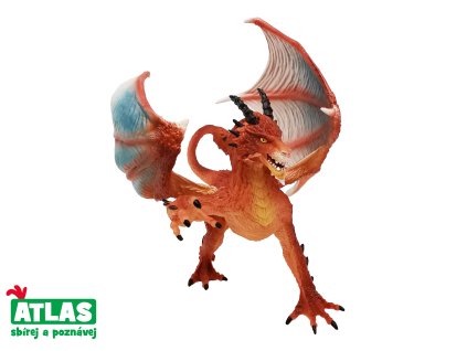 Figurka Drak červený 22 cm