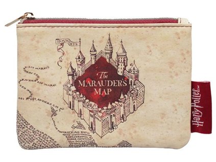 Peněženka na mince Harry Potter: Maradeus Map (9 x 13 x 1 cm)