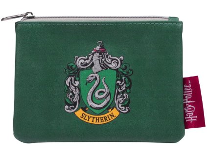 Peněženka na mince Harry Potter: Zmijozel (13 x 9 x 1 cm)