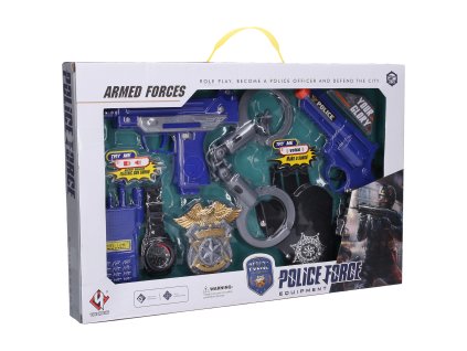 Policejní sada zbraní 18 cm