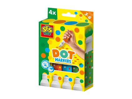 Tečkovací fixy  XXL - 4 barvy