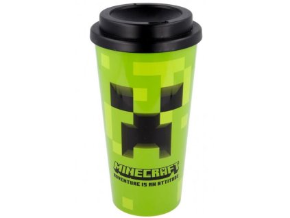Plastový cestovní hrnek Minecraft: Creeper (objem 520 ml)