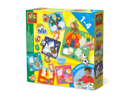 Moje první nalepování zvířátek