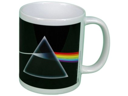 Keramický hrnek Pink Floyd: Dark Side Of The Moon (objem 315 ml) bílý