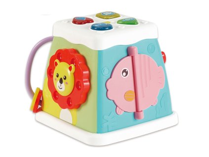 Interaktivní kostka 13 cm