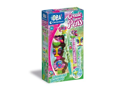 IDEA - Vytvoř si originální pero Wonderful Butterflies