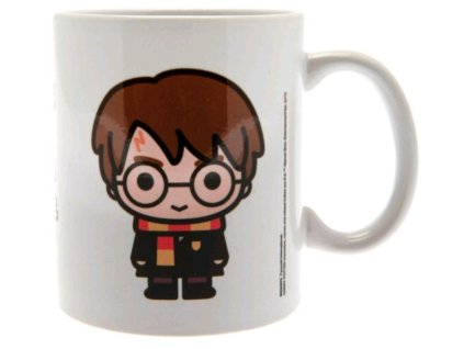 Keramický hrnek Harry Potter: Chibi (objem 315 ml) bílý