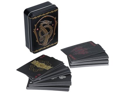 Hrací karty v boxu House Of The Dragon | Rod Draka: Drak (8 x 11 x 3 cm)