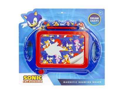 Magnetická kreslící tabulka Ježek Sonic 26,5x25,5 cm