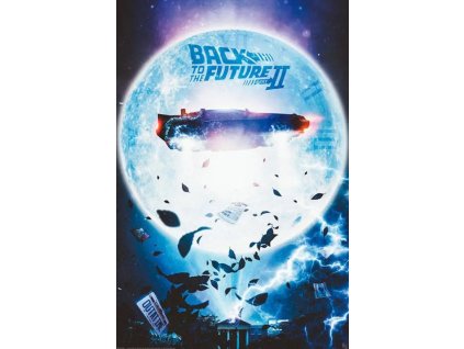 Plakát Back To The Future | Návrat do budoucnosti: Létající DeLorean (61 x 91,5 cm)
