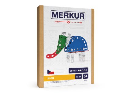 Merkur - Mini ZOO - Slon, 52 dílků