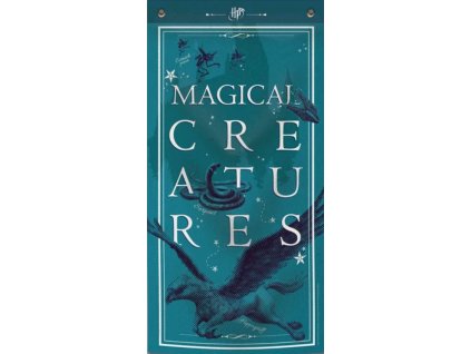 Prapor Harry Potter: Magické stvoření (95 x 47 cm)