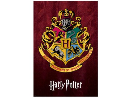 Plakát Harry Potter: Znak Bradavic (61 x 91,5 cm)