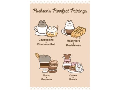 Plakát Pusheen: Purrfect pairings (61 x 91,5 cm)