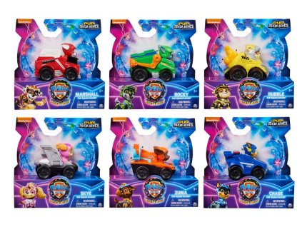 PAW PATROL FILM 2 MINI AUTÍČKA S FIGURKOU