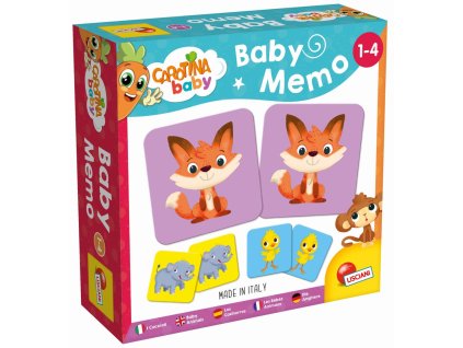 CAROTINA BABY PEXESO - zvířátka