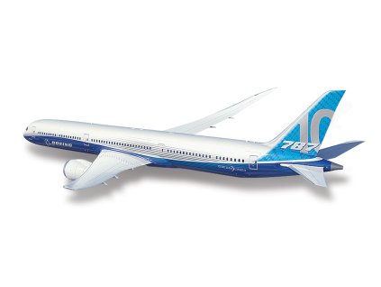 Maisto - Fresh Metal Tailwinds - letadla, Boeing 737 MAX 10, bílo-modrá, blister