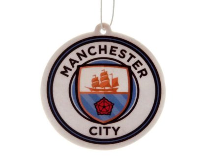 Osvěžovač vzduchu FC Manchester City: Znak z obou stran crest (13 g, 7 x 7 cm)