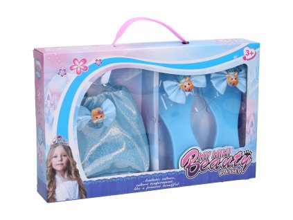 Set princezna modrý 18cm