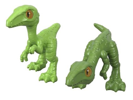 Dinosauři Jurský svět Compsognathus 2 kusy