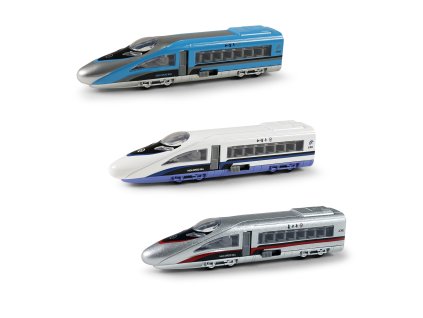 Kovový mini rychlovlak 3 druhy