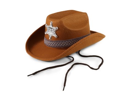 Dětský klobouk kovbojský - částečně pomačkáno