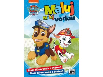Omalovánka A5 Maluj vodou Paw Patrol