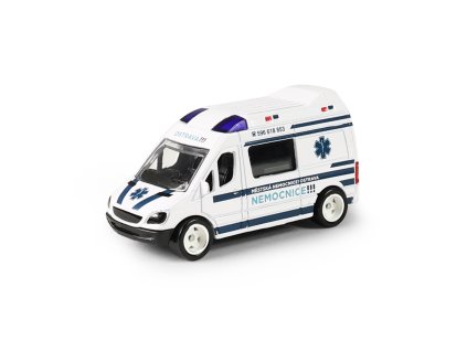 Kovové auto sanitka Ostrava 7 cm