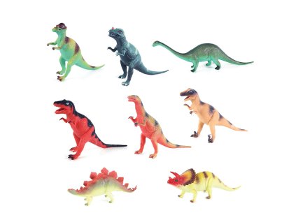 Dinosaurus 8 druhů 21 - 29 cm