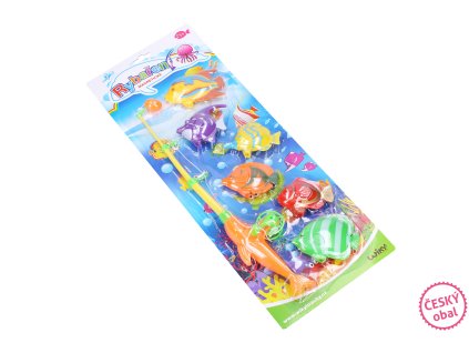 Lovení rybek magnetická udička 40 cm - Český obal