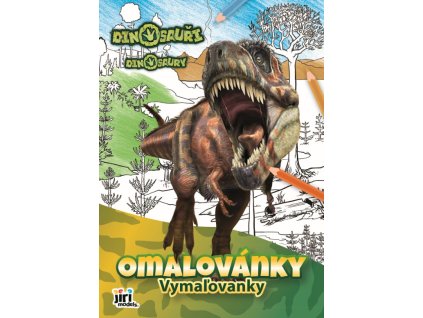 Omalovánka A4 Dinosauři