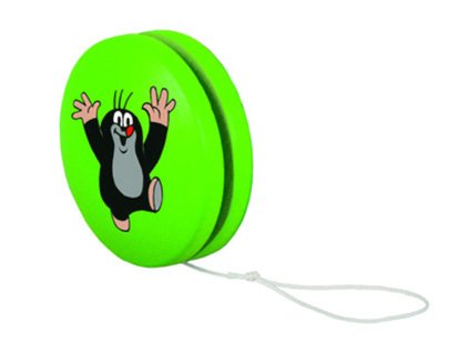 Jo-jo zelené s krtkem jásajícím