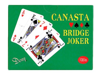 Karty canasta v papírové krabičce