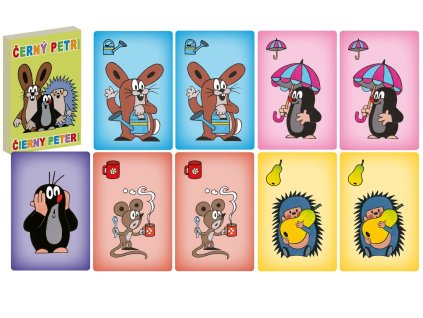 Karty Černý Petr Krteček