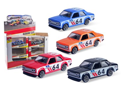 Auto závodní kovové 10 cm