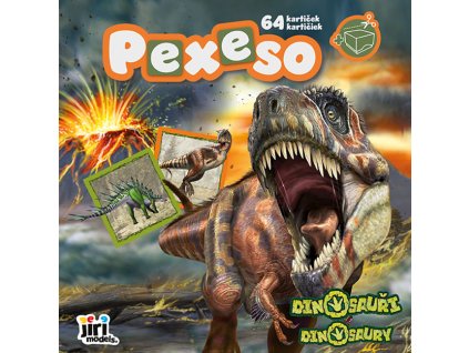 Pexeso v sešitu Dinosauři