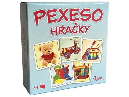 Pexeso Hračky v krabičce