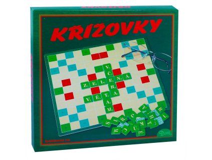 Společenská hra Křížovky v krabičce