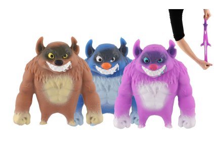 Příšera antistresová natahovací 11cm