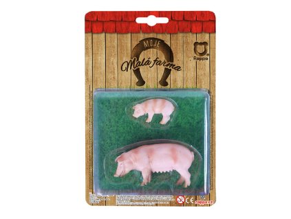 Zvířata na farmě 2 v 1 - prasata