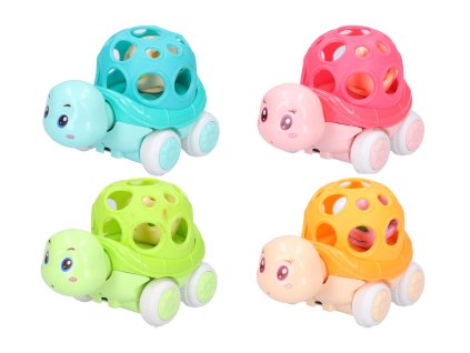 Želva chrastítko plastová 11 cm