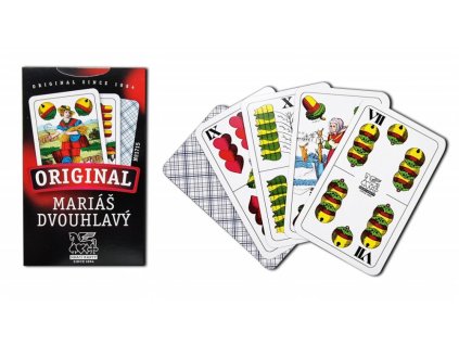 Mariáš dvouhlavý -káro