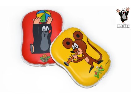 Pískací polštářek - Krtek