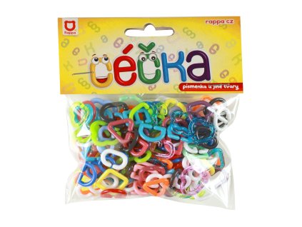 Céčka a písmenka a tvary 150 ks