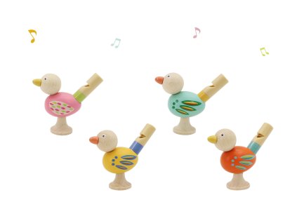 Píšťalka ptáček 7,6 cm