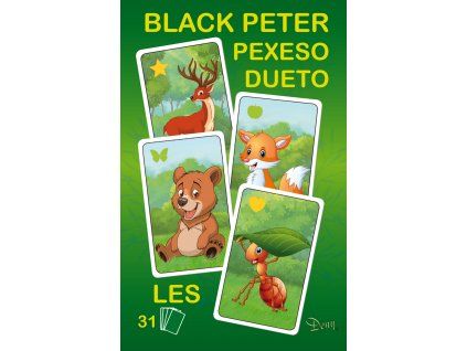 Karty Černý Petr Les