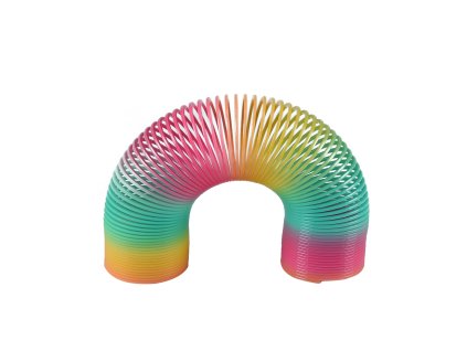 Magická pružina/spirála duhová malá